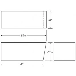 80 Gallon Marine Holding Tank | B282