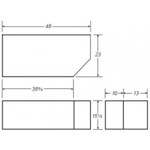 An image of a 141 Gallon Marine Holding Tank | B484