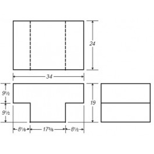 An image of a 47 Gallon Marine Fresh Water Tank | B507