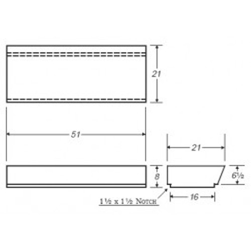 An image of a 29 Gallon Marine Fresh Water Tank | B421