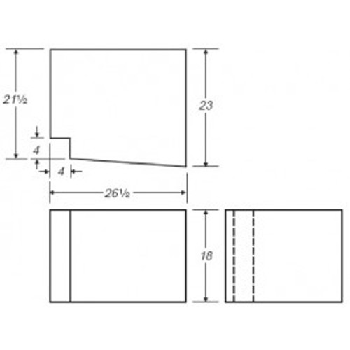 An image of a 60 Gallon Marine Holding Tank | B474