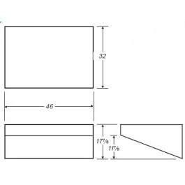 70 Gallon Marine Fresh Water Tank | B343