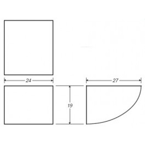 An image of a 23 Gallon Marine Fresh Water Tank | B498