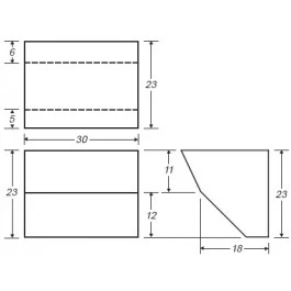 45 Gallon Marine Fresh Water Tank | B379