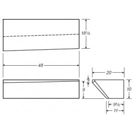 28 Gallon Marine Fresh Water Tank | B394