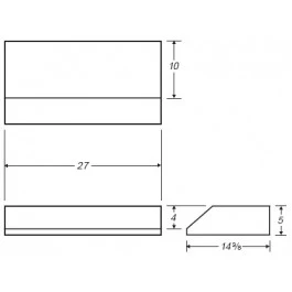7 Gallon Marine Fresh Water Tank | B395