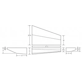 30 Gallon Marine Fresh Water Tank | B418