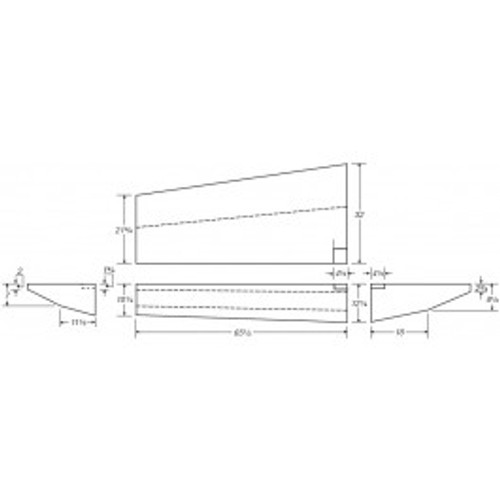 An image of a 12 Gallon RV Fresh Water Tank | RVB105