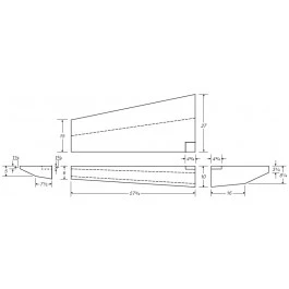 29 Gallon Marine Fresh Water Tank | B423