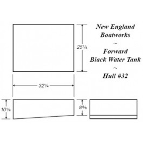 An image of a 20 Gallon Marine Fresh Water Tank | BOAT57W