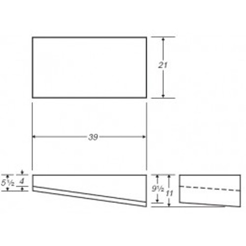 An image of a 50 Gallon Marine Holding Tank | B416