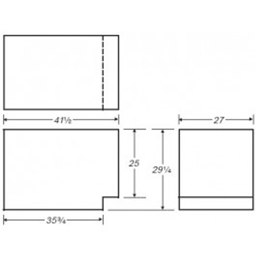 An image of a 8 Gallon RV Fresh Water Tank | RVB270