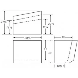 60 Gallon Marine Holding Tank | B474