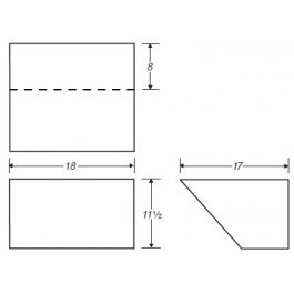 10 Gallon Marine Fresh Water Tank | B495