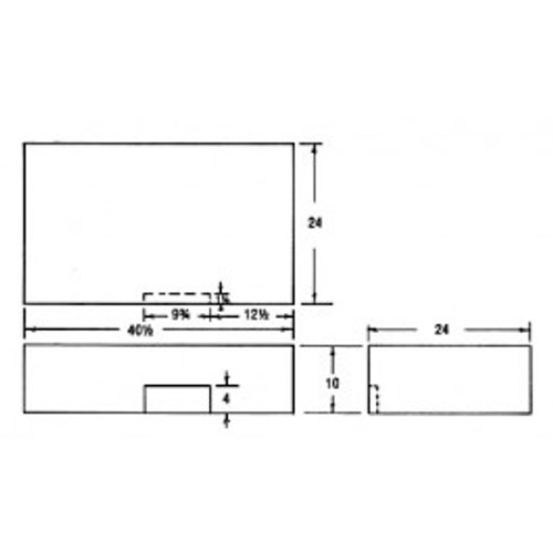 An image of a 30 Gallon Marine Holding Tank | B502