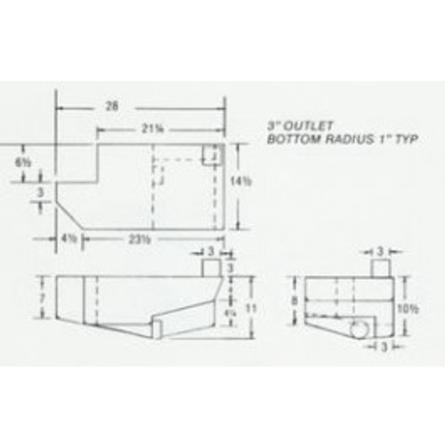 An image of a 25 Gallon Marine Holding Tank | B194