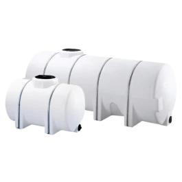 An image of a 150 Gallon Norwesco White Horizontal Leg Tank is a versatile and durable storage solution for a variety of liquids. | 41468