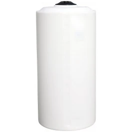An image of a 225 Gallon Norwesco White Vertical Storage Tank | 44538
