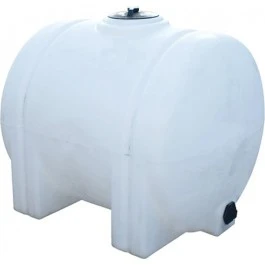 An image of a 225 Gallon Norwesco White Horizontal Leg Tank | 40299