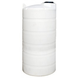 An image of a 6502 Gallon Norwesco White Vertical Storage Tank | 47618
