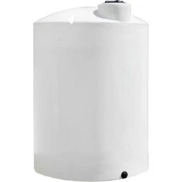 An image of a 8400 Gallon Norwesco White Vertical Storage Tank | 42060