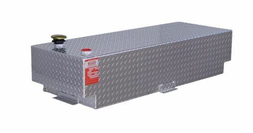 Aluminum Transfer Tank, 58 Gallon Rectangle, DOT Approved