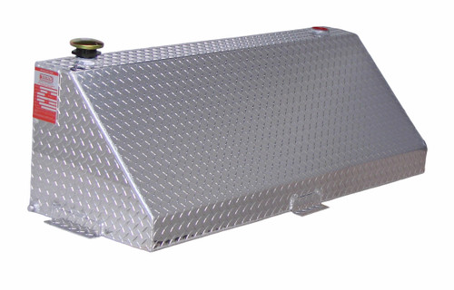 Aluminum Transfer Tank, 60 Gallon Wedge, DOT Approved