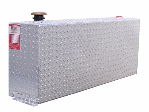 Aluminum Transfer Tank, 38 Gallon Rectangle, DOT Approved