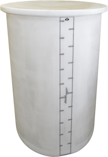 500 Gallon Peabody ProChem Open Top Process Chemical Tank (48 in Dia)