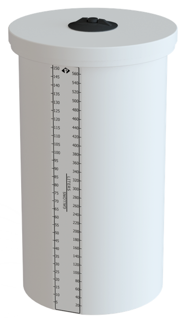150 Gallon Peabody ProChem Solid Top Process Chemical Tank