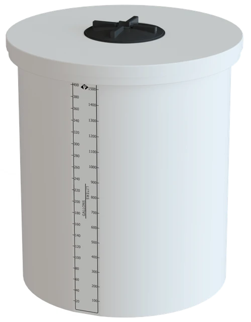 400 Gallon Peabody ProChem Solid Top Process Chemical Tank (48 in Dia)