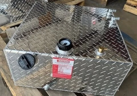 auxiliary tank with gauge installed