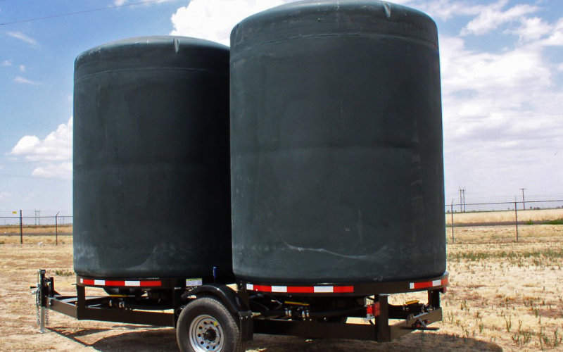 1300 Gallon Cone Tank Nurse Trailer