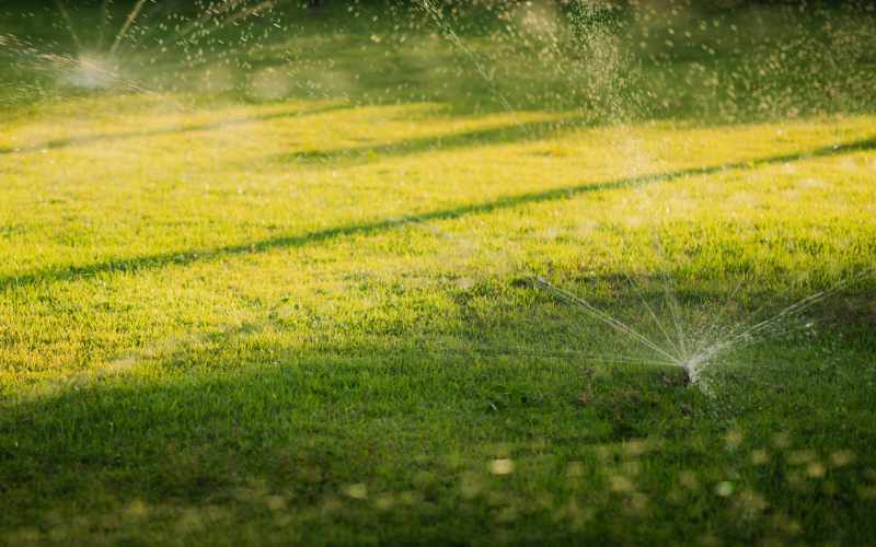 garden irrigation from rainwater collection