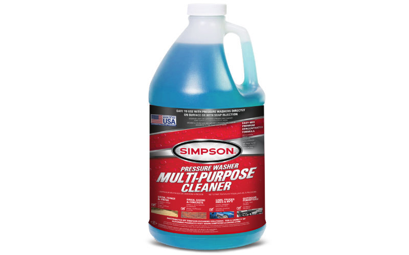 a multi-purpose pressure washer cleaner bottle