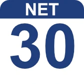 Net 30 Terms Available