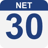 Net 30 Terms Available