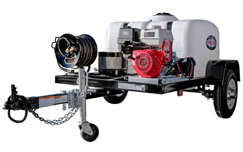 a 4200 psi pressure washer trailer