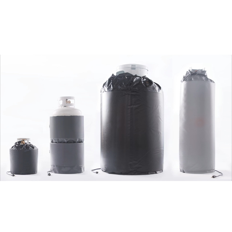 Tank heater blankets for freeze protection and temperature control