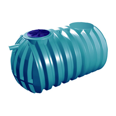 Standard Duty - 1000 gal Septic Tank Single Compartment, Pre-Plumbed, 20" and 20" Lid, IAPMO Certified