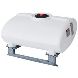 100 Gallon Enduraplas Natural White Horizontal Leg Tank w/Sump | THD00100W