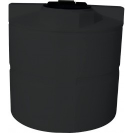 330 Gal Vertical Water Tank | CRMI Black Plastic