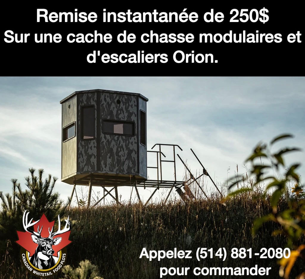 Affût de chasse modulaire isolé Orion