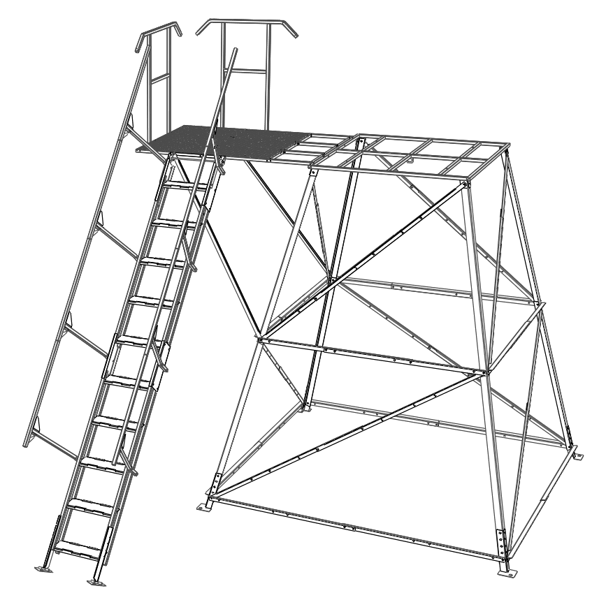 12ft Hunting Blind Base – Titan Hunting Blinds