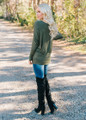 Soft and Perfect Dolman Top Olive CLEARANCE