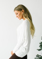 Soft and Perfect Dolman Top Ivory