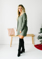 Perfect Intentions Piko Bamboo Dress Olive