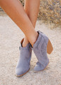 Stanley Laser Cut Bootie Gray CLEARANCE