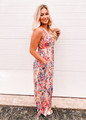 Floral Haven Multi Colored Maxi Coral CLEARANCE