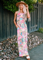 Fun in the Sun Floral Pocket Maxi CLEARANCE